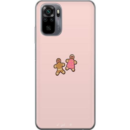Xiaomi Redmi Note 10S Gjennomsiktig deksel Pepperkaker