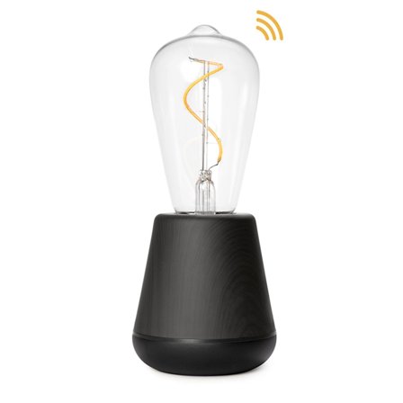 Humble lights The Humble One pöytävalaisin, black wood