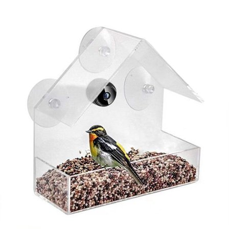 Älykäs lintulauta kameralla, automaattinen lintujen videoiden tallennus -ES