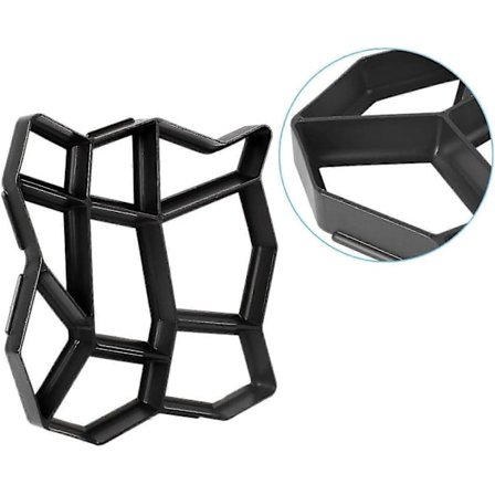 Trädgårdsplattor 60x60 cm Stor Form Uteplats Betong