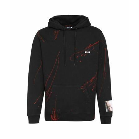 Msgm Hoodie , Zwart , Heren , Maat: ONE Size