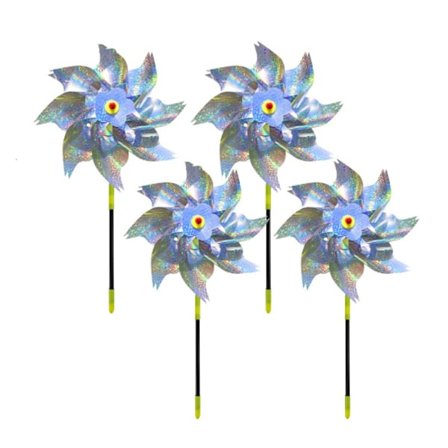 Tuulipyörä, heijastava linnunpelätin