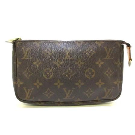 Louis Vuitton Vintage, Pre-owned Polyester handbags Bruin, Dames, Maat:ONE Size