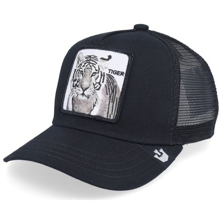 Goorin Bros. - Negro trucker Gorra - Kids Earn Your Stripes Black Trucker @ Hatstore