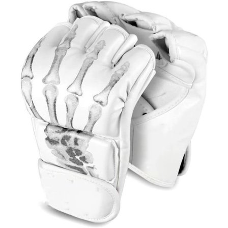 IC-Hanskat, Puoli-sormiset Nyrkkeily- ja Taisteluhanskat MMA-Hanskat, UFC-Hanskat Säädettävällä Rannehihnalla Hiekka- ja Nyrkkeilyrenkaaseen - 