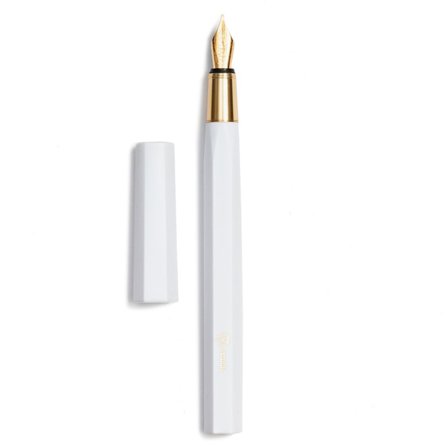 Ystudio Fountain Pen Resin White Fine