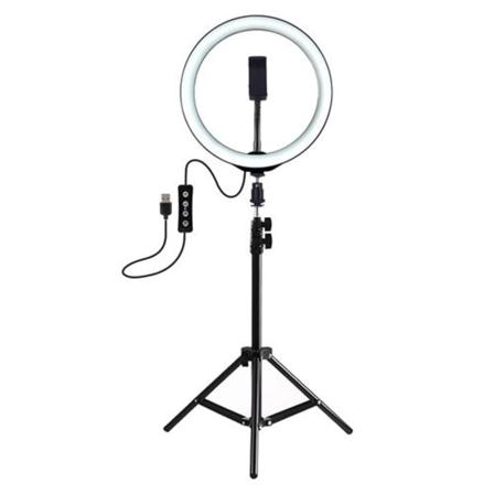 Ringlys Ringlight Xjpl537 med Stativ Usb 3 Moduser Led for Li