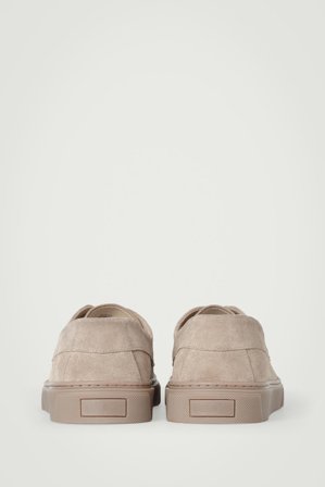 COS Men's Suede Trainer Boat Shoes in Beige