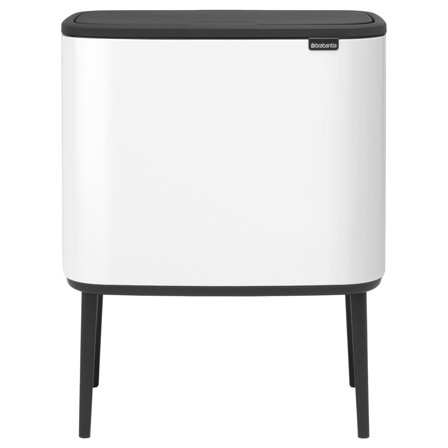 Brabantia Bo Touch Bin 11+23 liter, hvid | KitchenOne