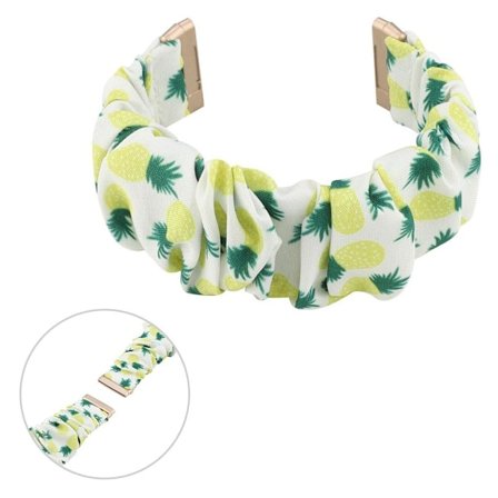 Hair band motif klockarmband för Fitbit Versa 3 - ananas