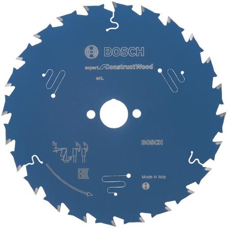 Bosch Expert for Construct Wood Sågklinga 24T, Såga