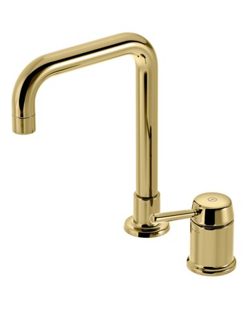 Gustavsberg Ducentic GB4121725119 Servantbatteri polert messing,2-hull Polert messing, Baderom