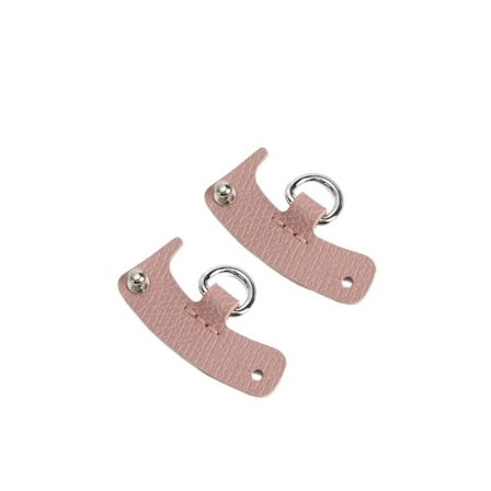 Håndtaskebælter i ægte læderrem PINK BUCKLE PINK BUCKLE