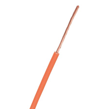 Nexans RQ Kytkentäkaapeli 1x0.75 mm², johtimen pinta-ala, oranssi 0,75 mm², Liitäntätulpat & kaapelit