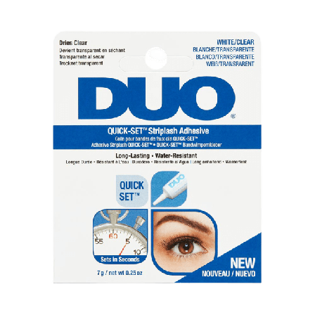 Ardell DUO Quick-Set Clear Lösögonfransar & färgning Unisex 7 G