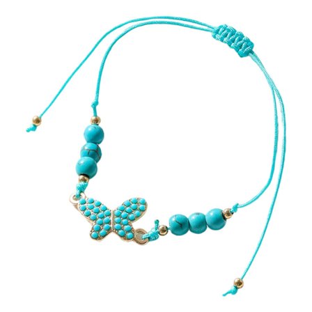 Dam Armband Hjärta Pärlor Smycken Faux Turkos Ljus Färg Armband