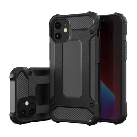 Hybrid Armor Pansarskal iPhone 12 Pro Max - Svart