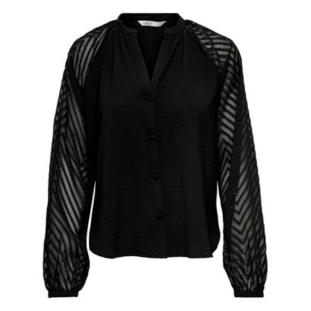 Only, Blouses Zwart, Dames, Maat:XS