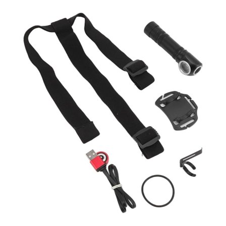 Høy lysstyrke LED hodelykt, vanntett, avtakbar USB-port KLB