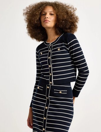 Lindex Cardigan Elli - Navy - S