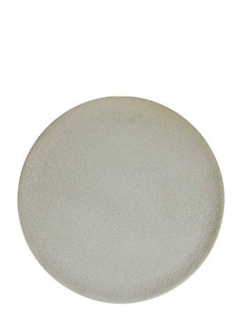Aida | Raw Sandy Beige Round Dish 34 Cm | Ø 34 CM