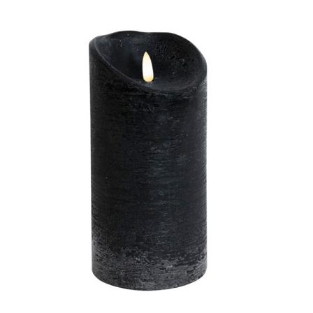 Stjernsund Batteridrevet lys Grande med timer Svart 15 cm 20 cm