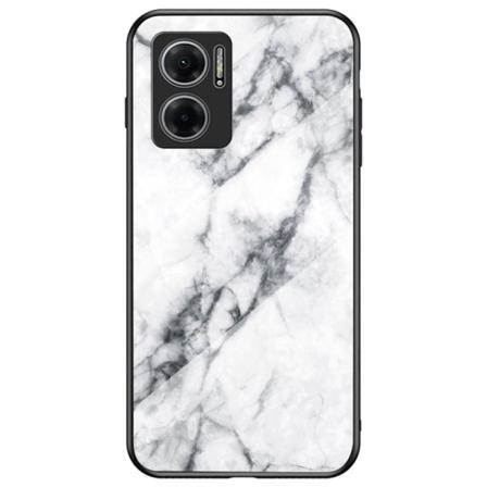 Xiaomi Redmi 10 5g Marmor Härdat Glas Tpu-skal - Motiv 3 Multifärg