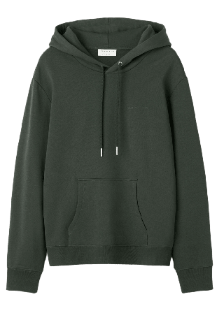 Tiger of Sweden Marco Hoodie i Bomull Hoodies & sweatshirts Herr Grön XL