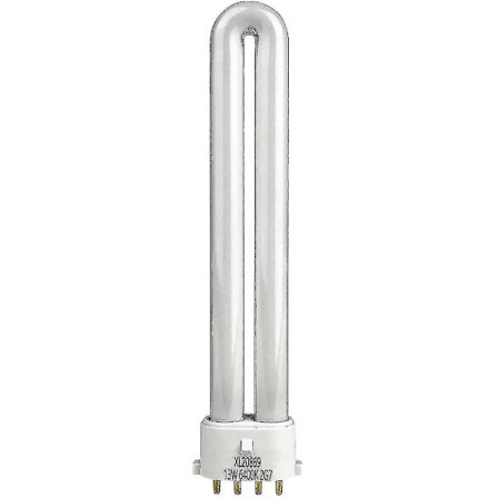 Xtralite 13w Cfl Dagsljusersättningslampa 4-stifts 2g7-sockel (6400k) (FMY)