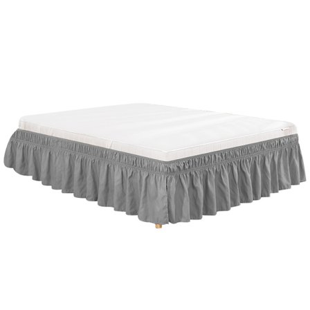 Ympäröivät sängynhelmat queen-kokoisille sängyille, säädettävät joustavat pölyhaitat helpolla asennuksella, rypistymistä ja haalistumista kestävä 