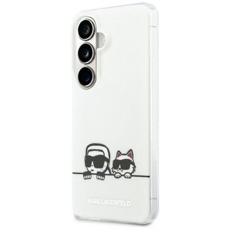 Karl Lagerfeld IML Peekaboo MagSafe-etui til Samsung Galaxy S26 Plus - Transparent