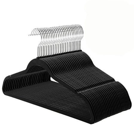 50 stk. Ultra Heavy Duty skridsikre plastikbøjler med gummi og