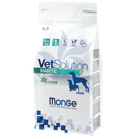 Monge VetSolution Diabetic Linea Veterinaria Cibo Secco Cani 12kg