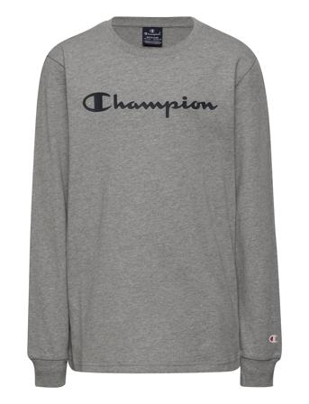 Long Sleeve T-Shirt Sweat-shirt Genser Grå Champion