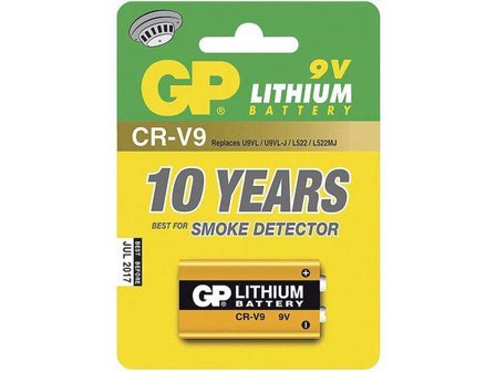 GP Batteri GP CRV9SD-2U1 9V lithium