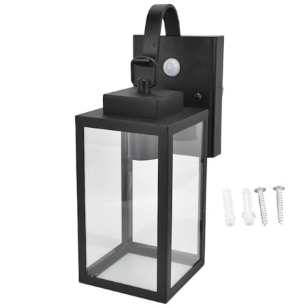 Induktioseinävalaisin Retro Liiketunnistinvalaisin ulko- ja sisäkäyttöön