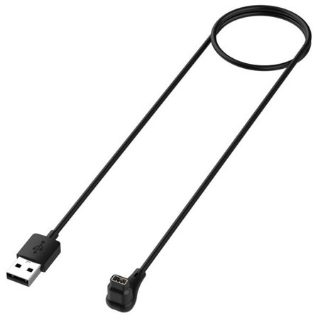 Laddkabel med USB till Coros Pace Pro 1m - Svart