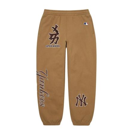 Supreme, Sweatpants Bruin, Heren, Maat:S