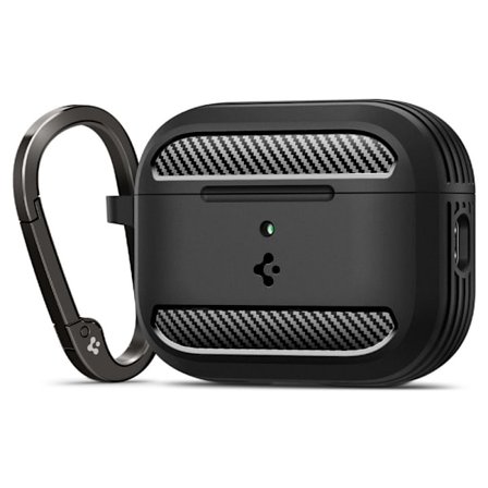 Spigen AirPods Pro 3 Skal Rugged Armor Matt Svart
