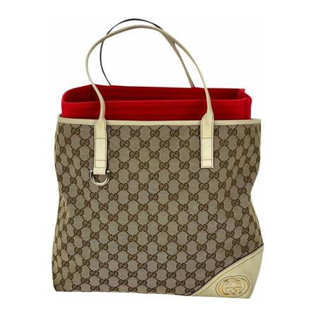Gucci Vintage, Pre-owned Shoulder Bag Bruin, Dames, Maat:ONE Size,leer