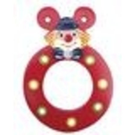 Clown Bokstav i Trä, Ö