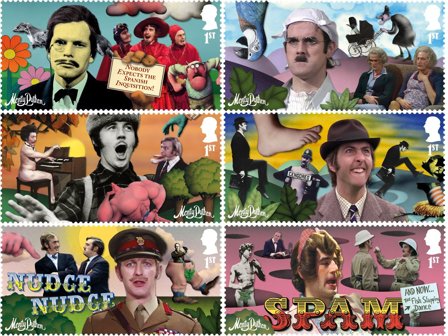 England - Monty Python - Postfrisk sæt 6v