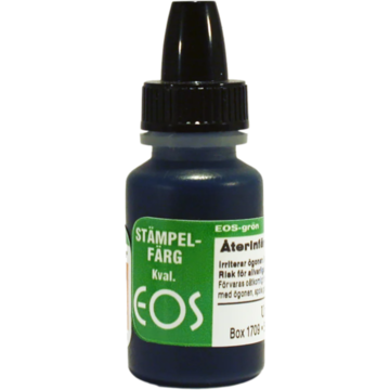 Stempelfarge EOS 10ml Grønn