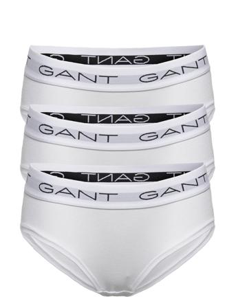 Shorty 3-Pack Night & Underwear Underwear Panties Valkoinen GANT