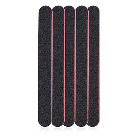 Set med 5 Tjocka Nagelfilar (17.8 * 2 * 0.7cm), Super Tjockt Bl