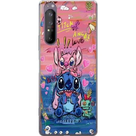 Sony Xperia 1 II L pin kyv kuori Stitch taide