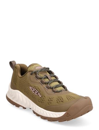 Ke Nxis Speed Olive Drab-Pink Icing Shoes Sport Shoes Outdoor/hiking Shoes Brun KEEN