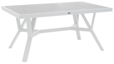 Brafab Samvaro High Soffbord Vit/Grå, Utemöbler