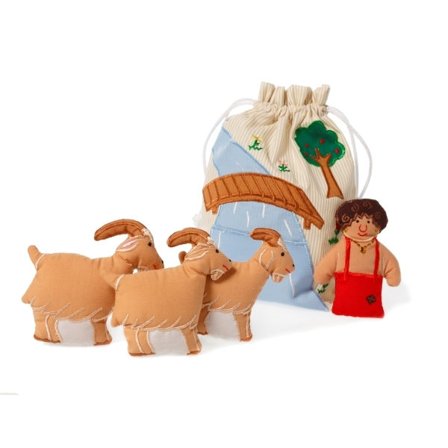 Eventyrpose Bukkene Bruse - Oskar & Ellen