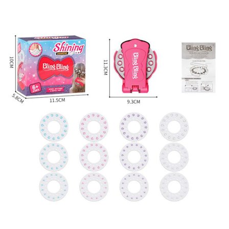 Diamant hår maskin med hår juvel glam styling verktøy juvel stempel H